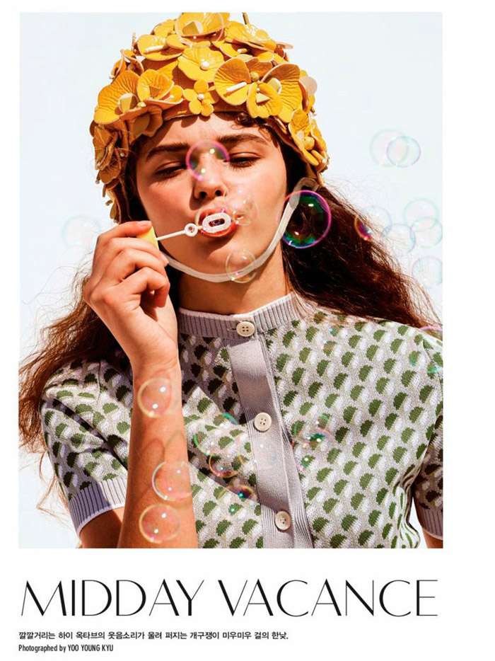 YULIA ZAEC for Avenuel magazine (S.Korea)